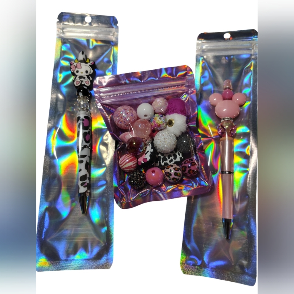 Beaded Character Pens With Bead Pack - Picture 5 of 5